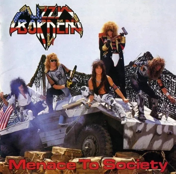 Cd Lizzy Borden - Menace To Society * Us - Leia Anuncio