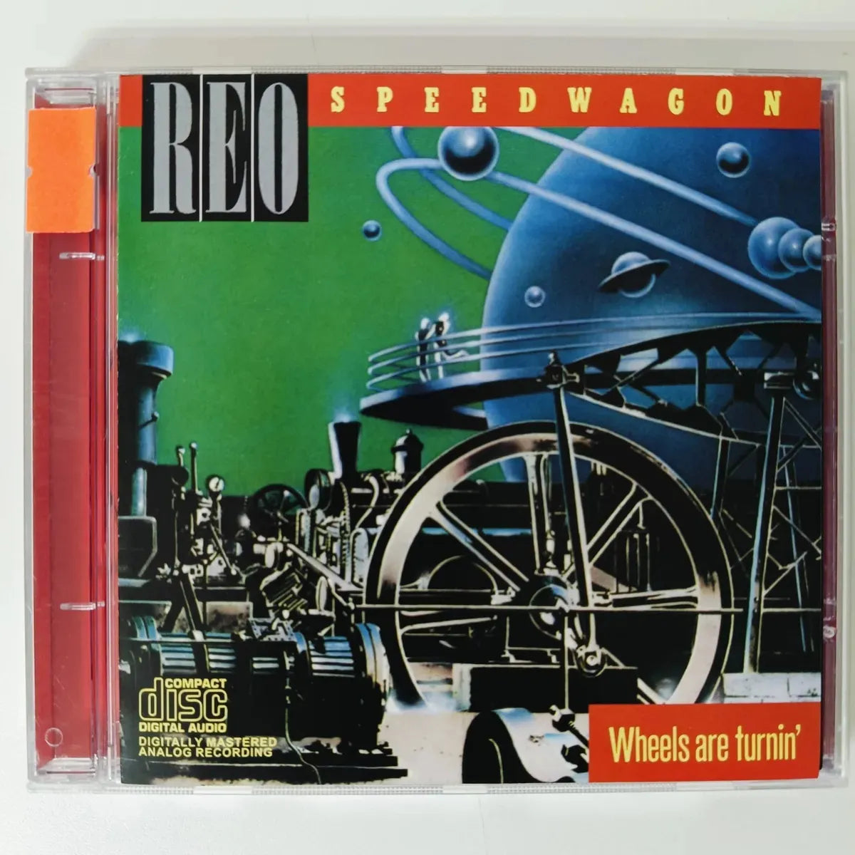 Cd Reo Speedwagon- Wheels Are Turning *classic Rock Aor