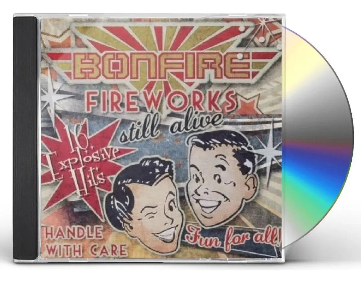 Cd Bonfire-fireworks Still Alive * 16 Tracks 2011 Hard Rock