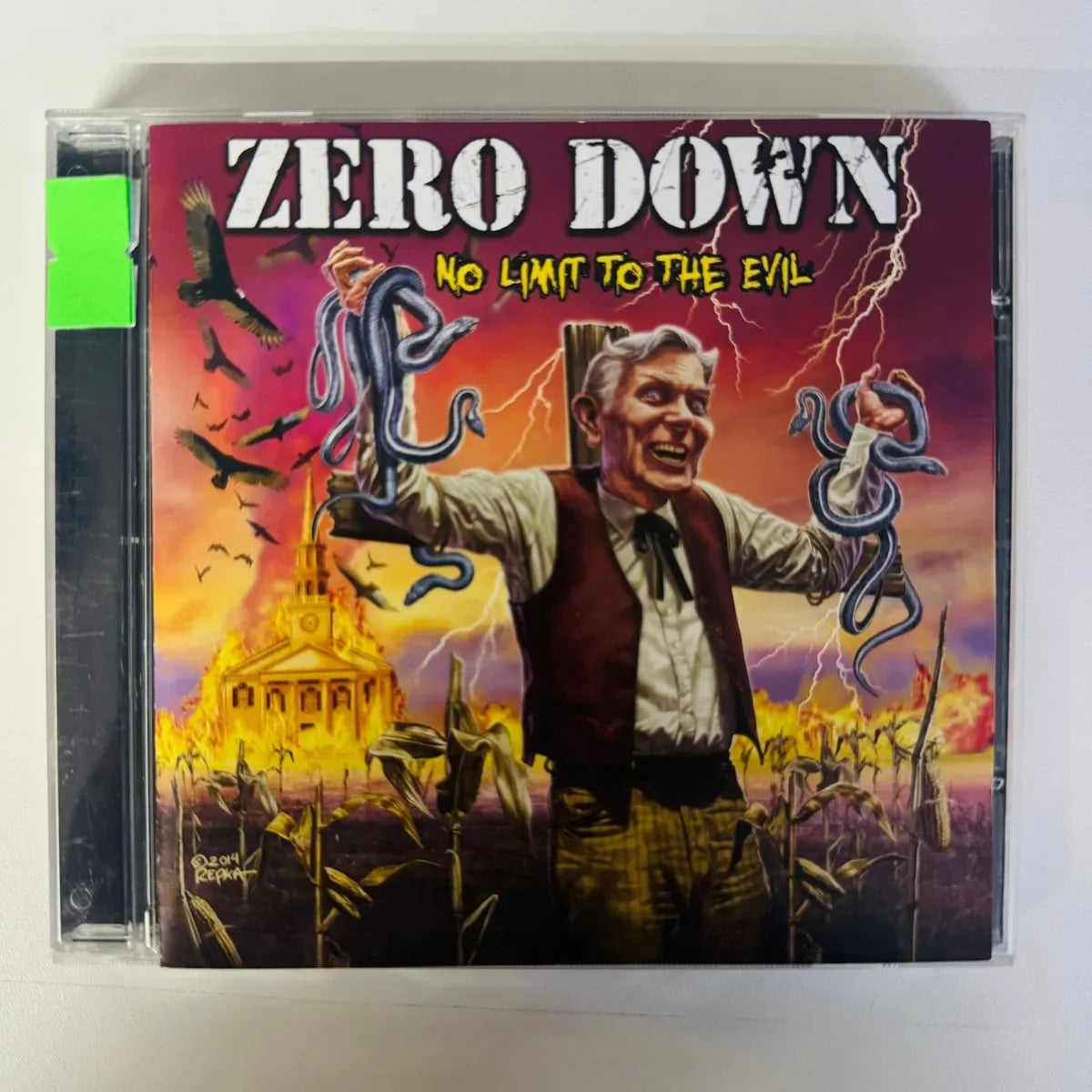 Cd Zero Down - No Limit To The Evil [importado Europa]