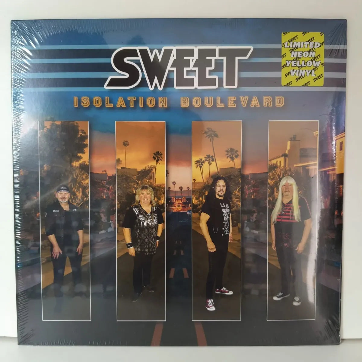 Lp Sweet - Isolation Boulevard Ltd Neon Yellow Vinyl Selado