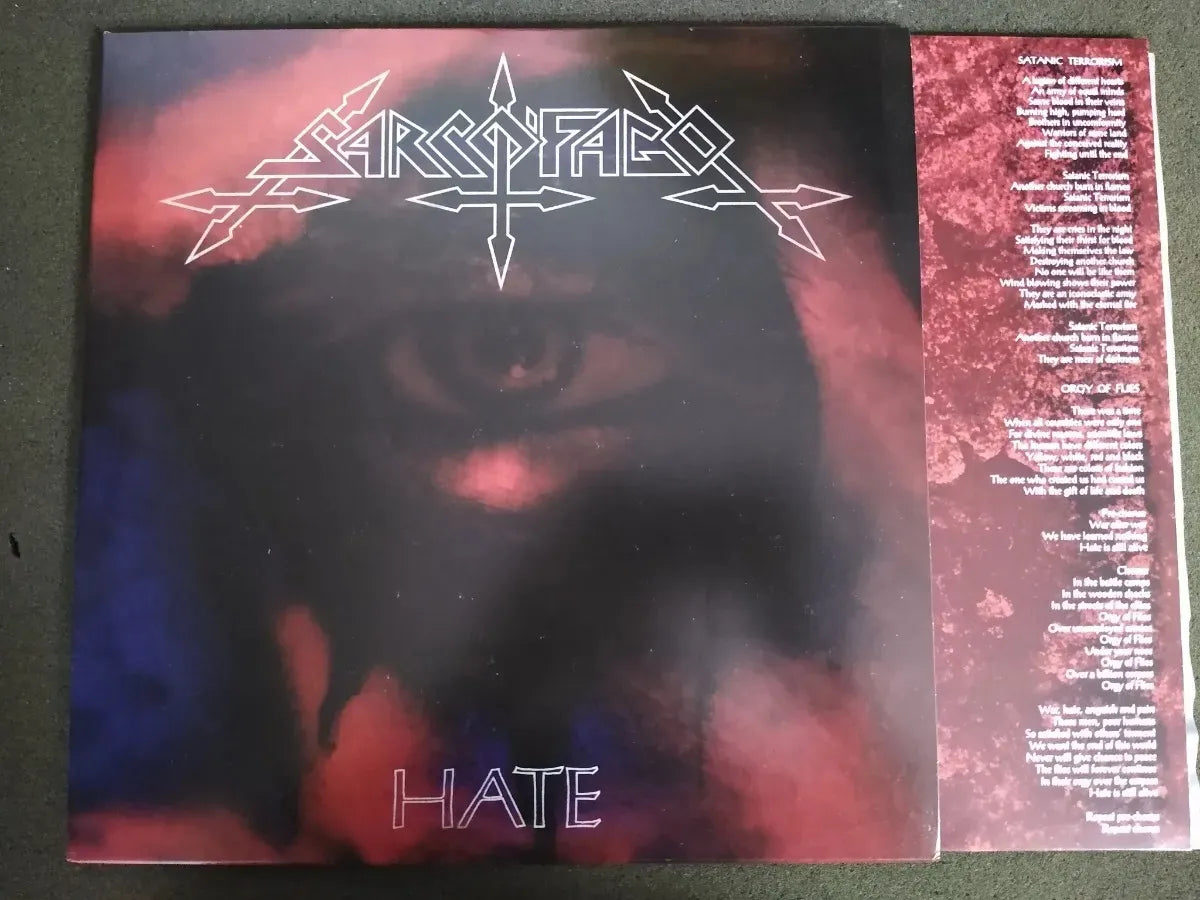 Lp - Sarcófago  Hate - °importado