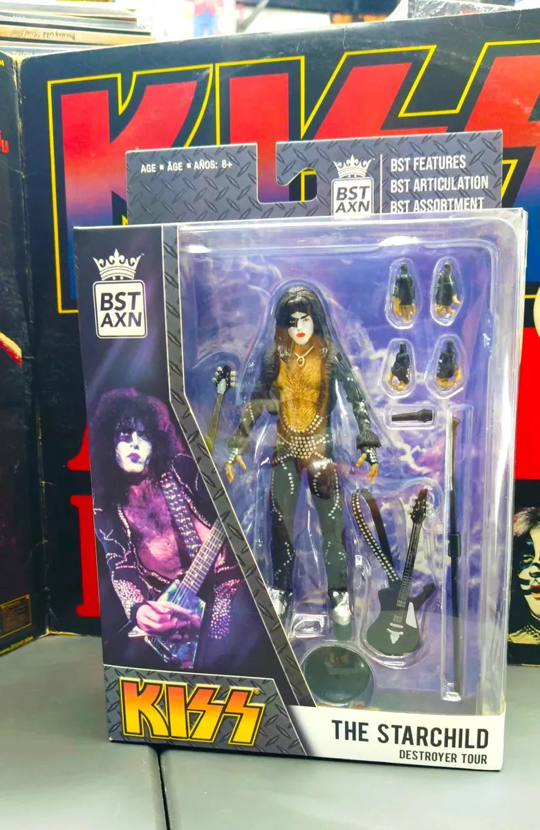 Boneco Kiss Bts Axn- The Starchild Destroyer Tour No Blister