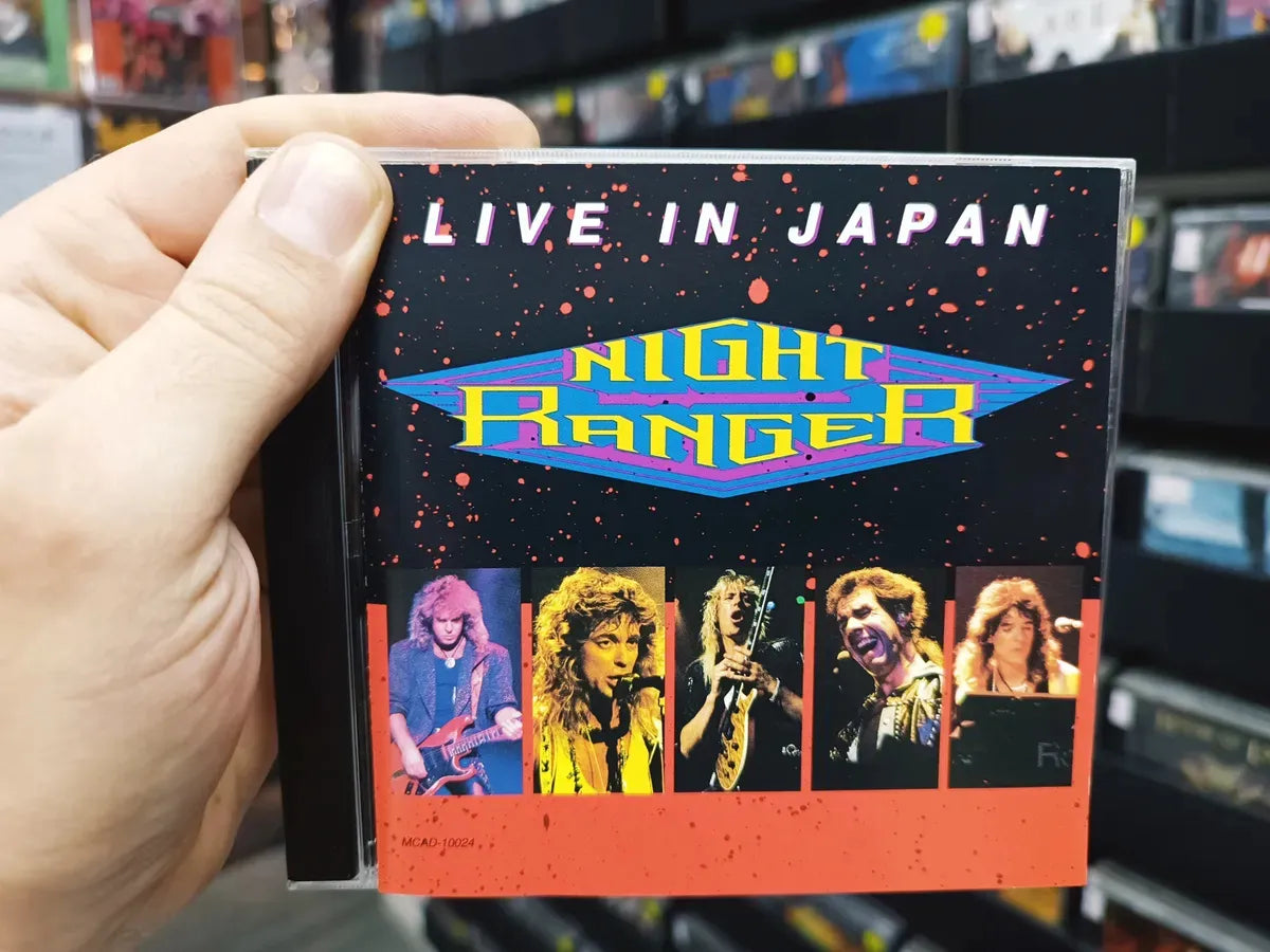 Cd Night Ranger - Live In Japan * Us - Hard Arena Rock  1990