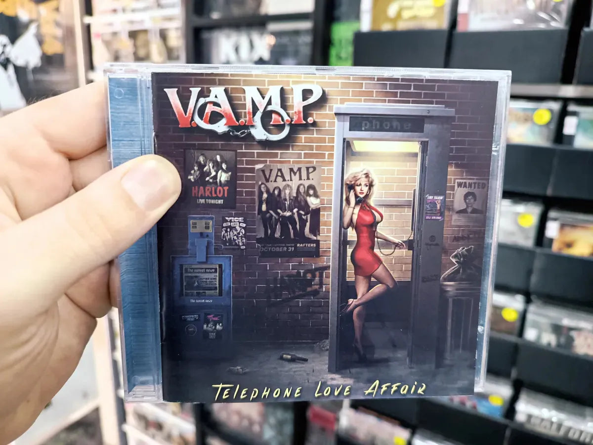 Cd V.a.m.p. - Telephone Love Affair * Us - Hard / Heavy 2021