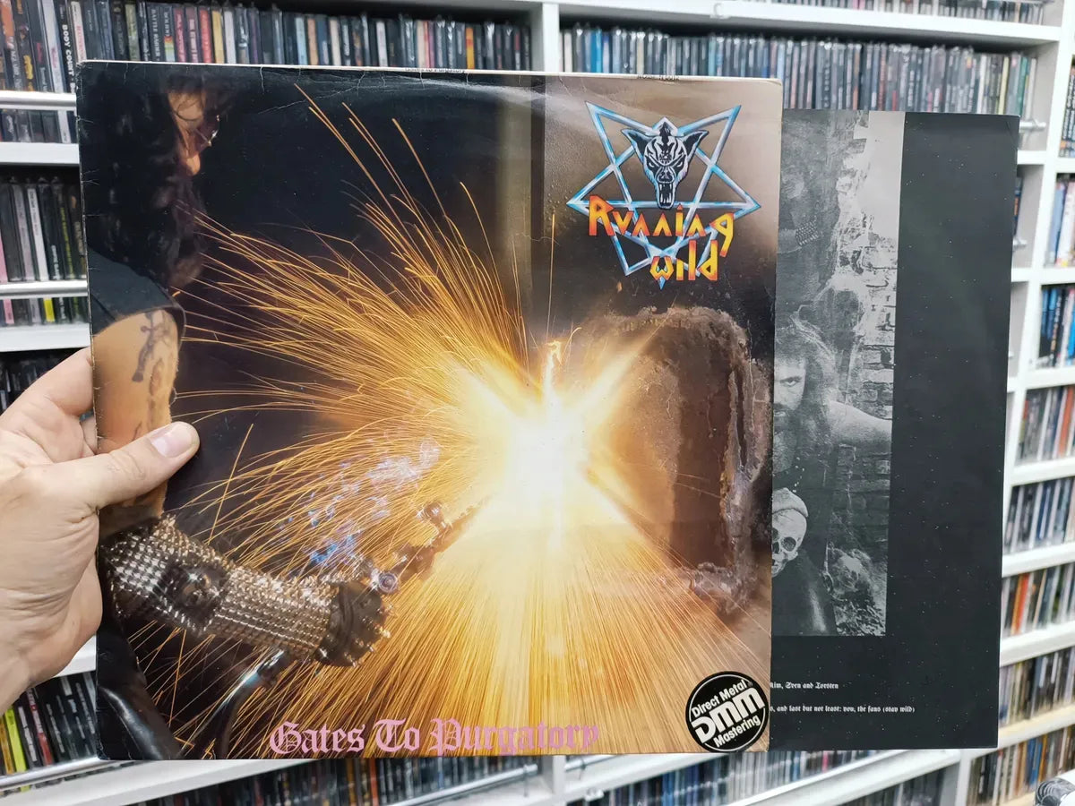 Lp Running Wild - Gates To Purgatory * Nac - De Época Usado