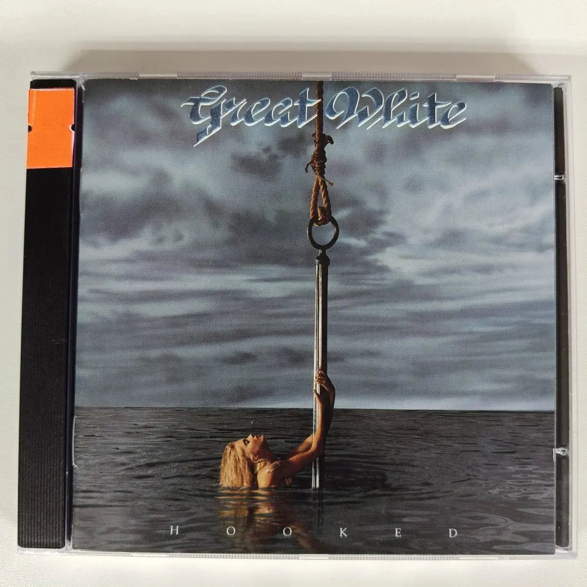 Cd Great White-hooked *1st Press 1991 Jack Russel Hard Rock