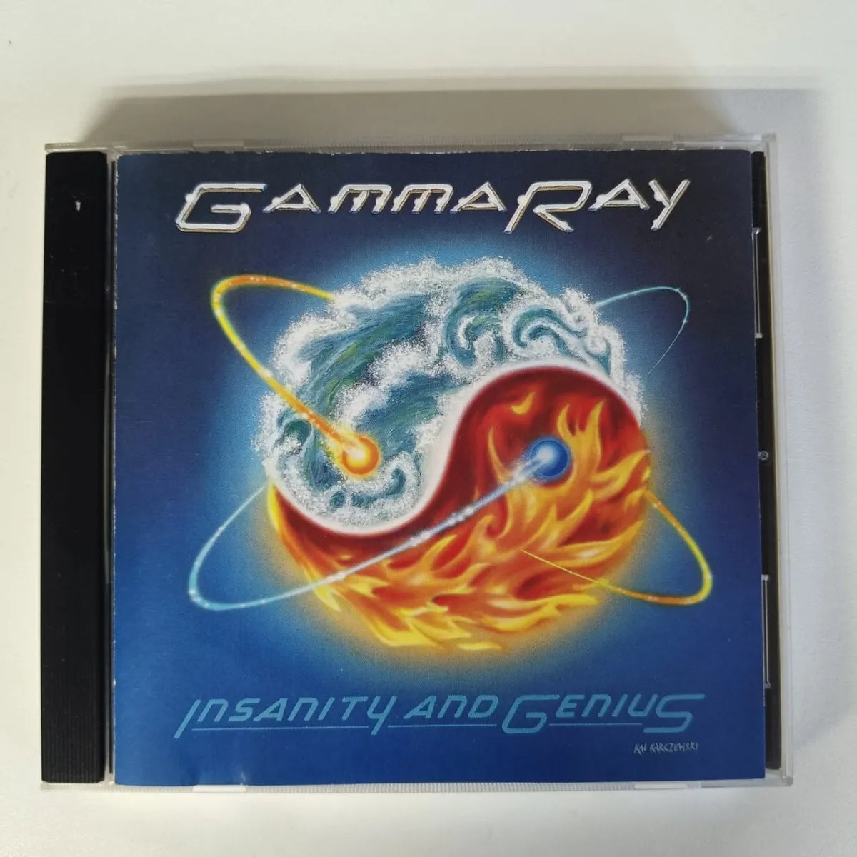 Cd Gamma Ray - Insanity And Genius 1993 1st Press Usado Imp