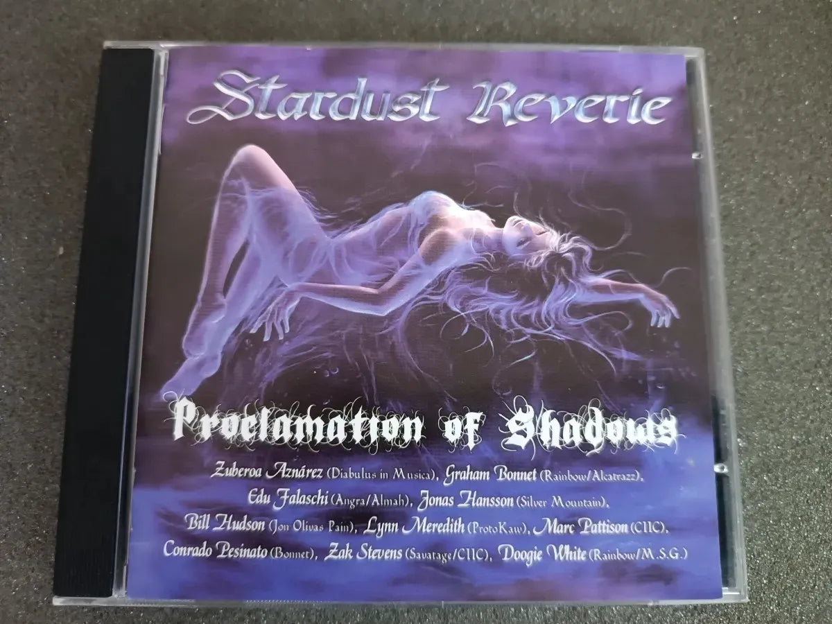 Cd - Stardust Reverie - Proclamation Of Shadows * Imp - 2015