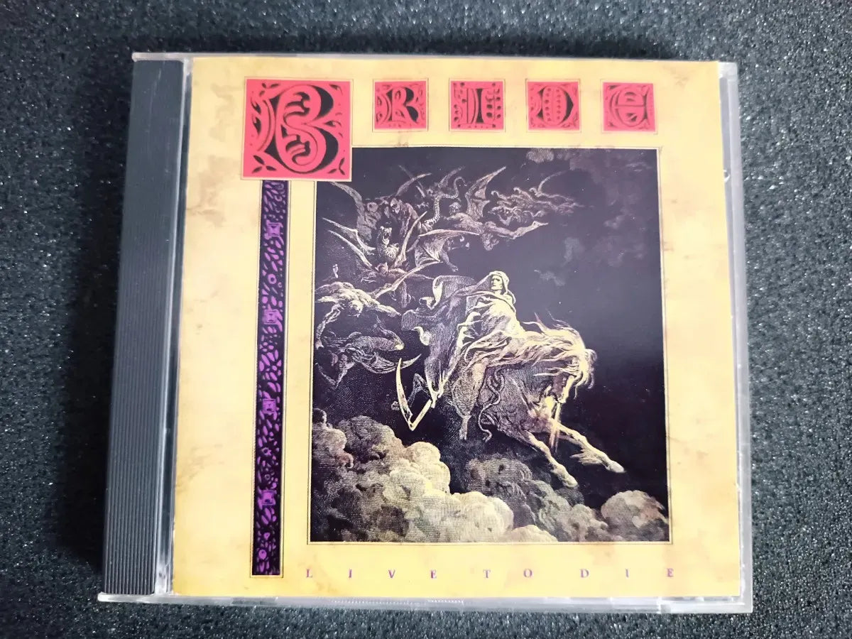 Cd - Bride - Live To Die * Us - White Metal - 1988 - Raro
