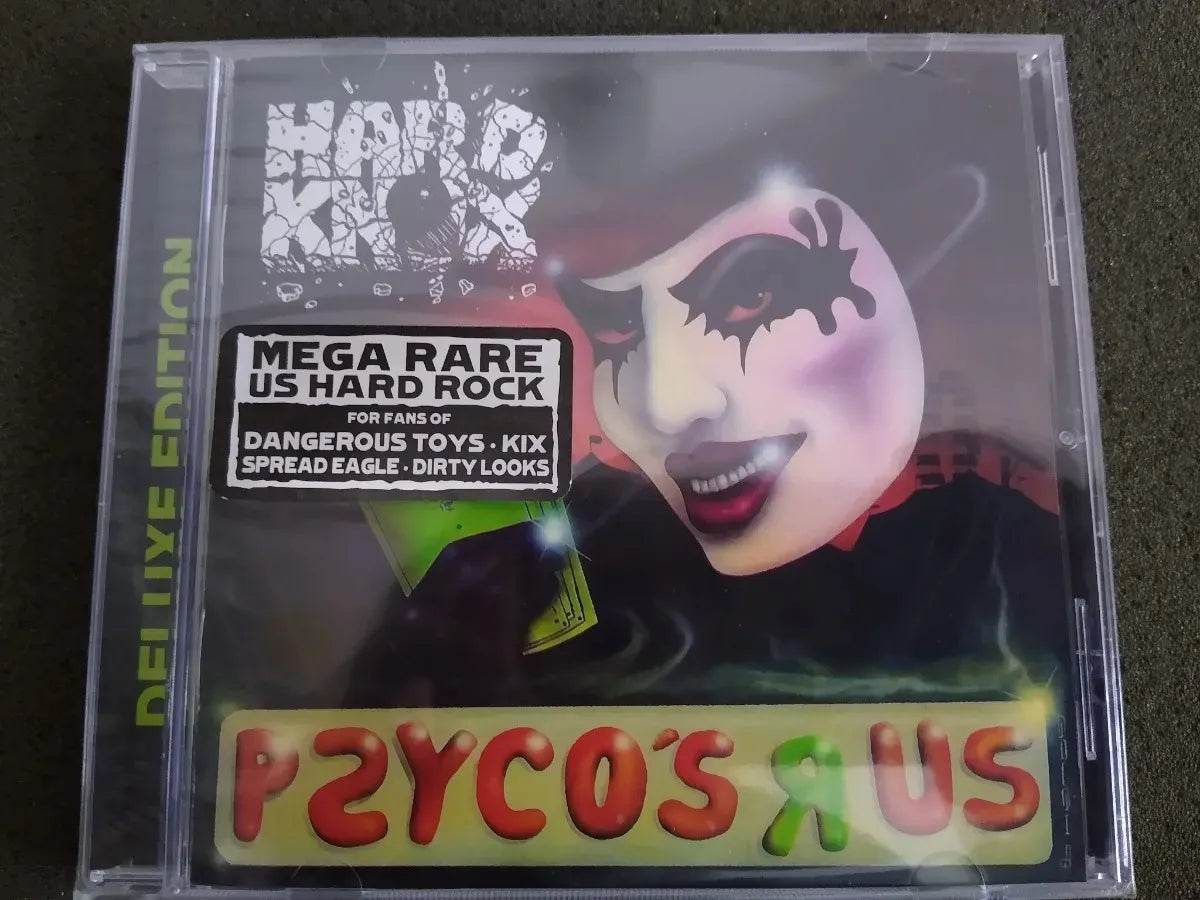 Cd - Hard Knox  Psyco's R Us  C/bonus - Hard Rock *new