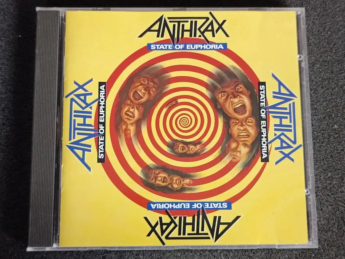 Cd - Anthrax - State Of Euphoria * Germany - Thrash - 1988