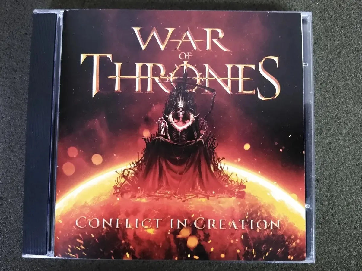 Cd - War Of Thrones -conflict In Creation * Us - Heavy Metal