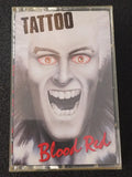 K7 Cassete - Tattoo - Blood Red * Us - Heavy Metal - 1988