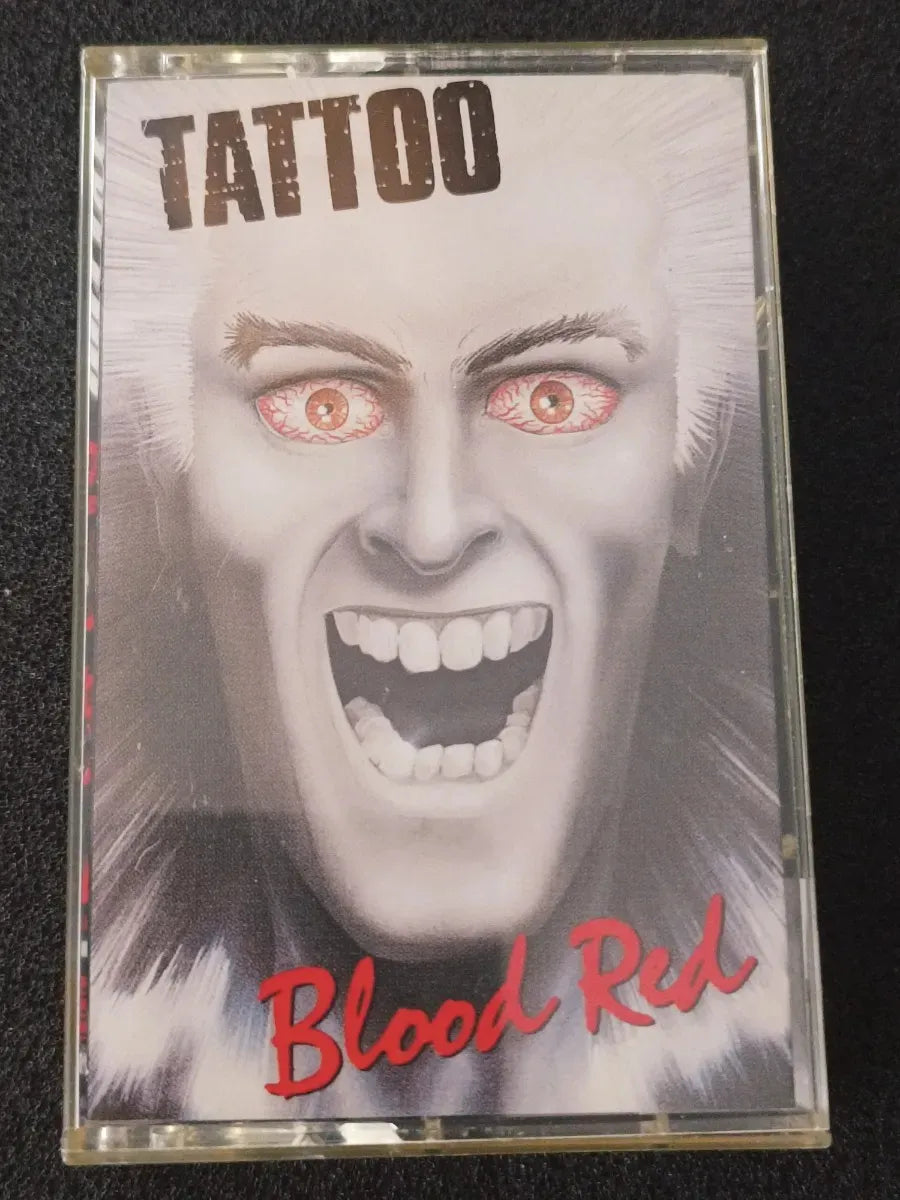 K7 Cassete - Tattoo - Blood Red * Us - Heavy Metal - 1988