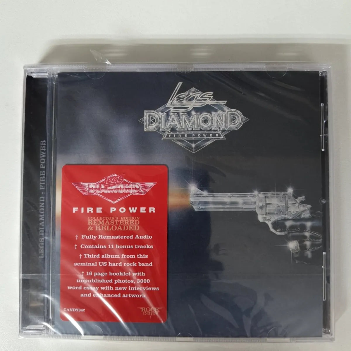 Cd Legs Diamond - Fire Power Rock Candy C/ 11 Bonus Remaster