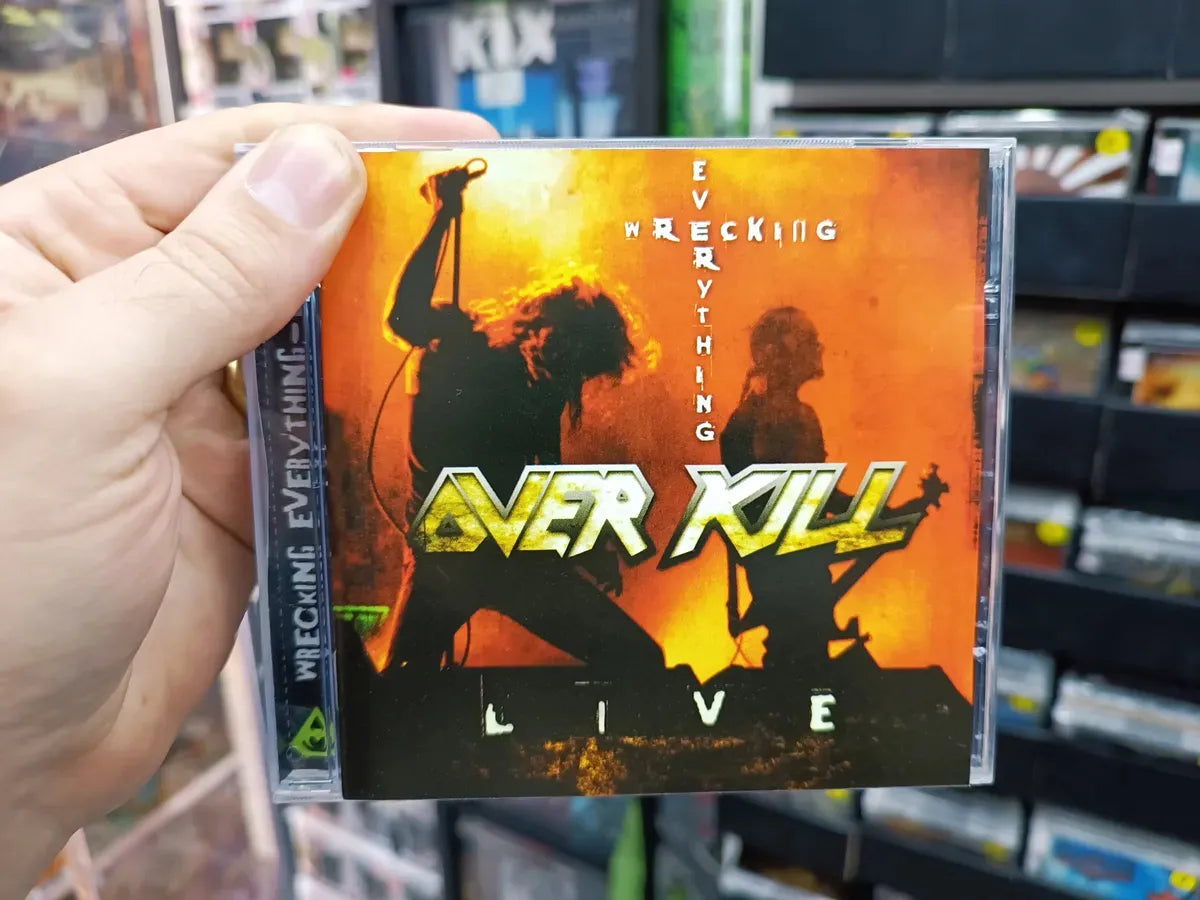Cd Overkill - Wrecking Everything - Live * Nac - Thrash