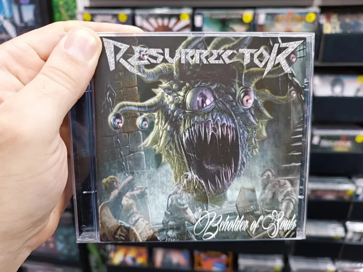 Cd Resurrector - Beholder Of Souls * Nac - Thrash Metal