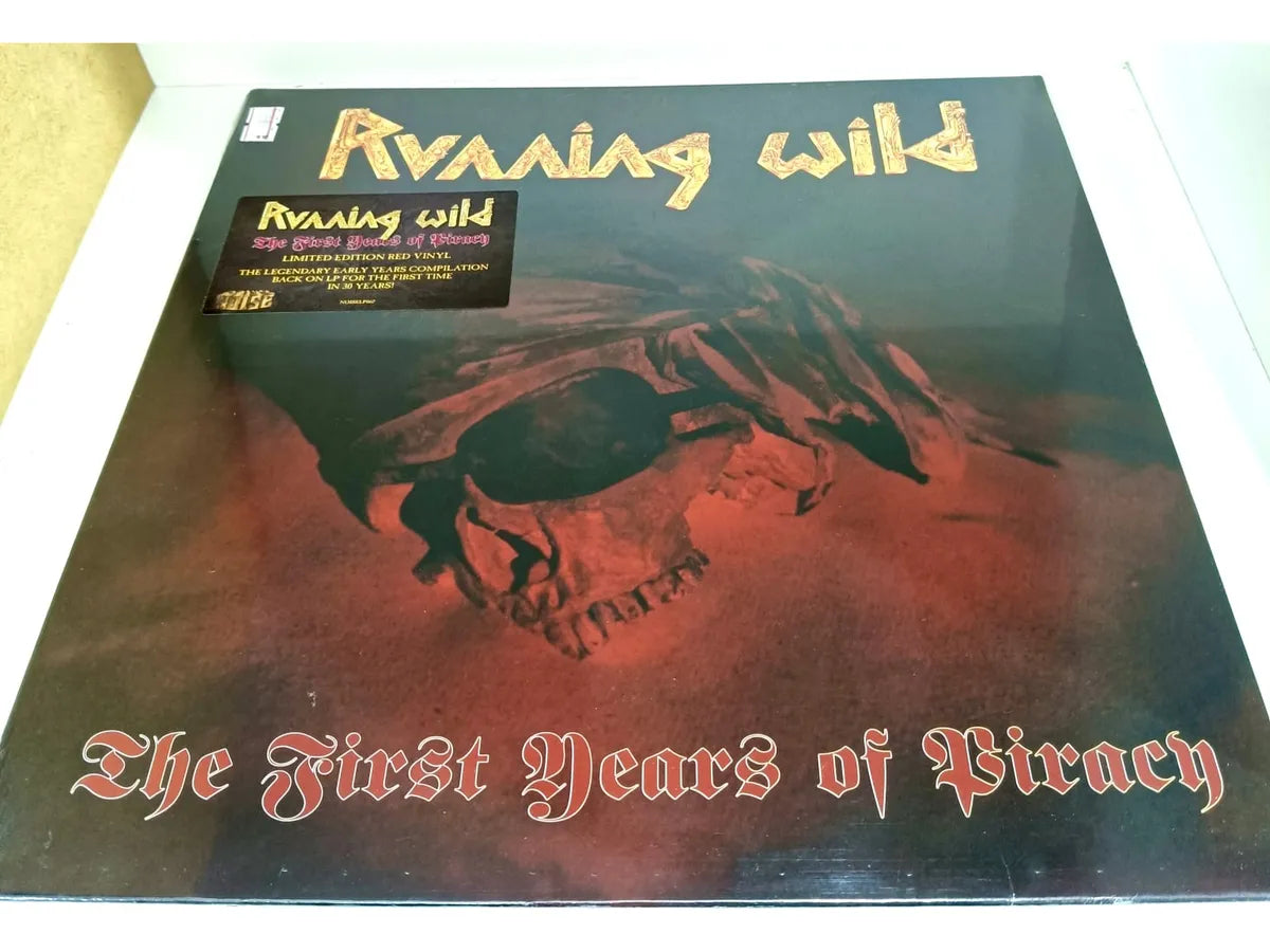Lp Running Wild - The First Years Of Piracy * Red Vinyl Ltd