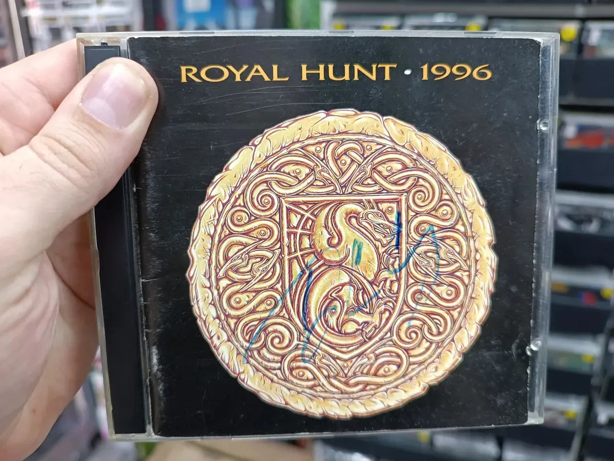 Cd Royal Hunt - 1996 * Us - Duplo - Autografado Usado Leia