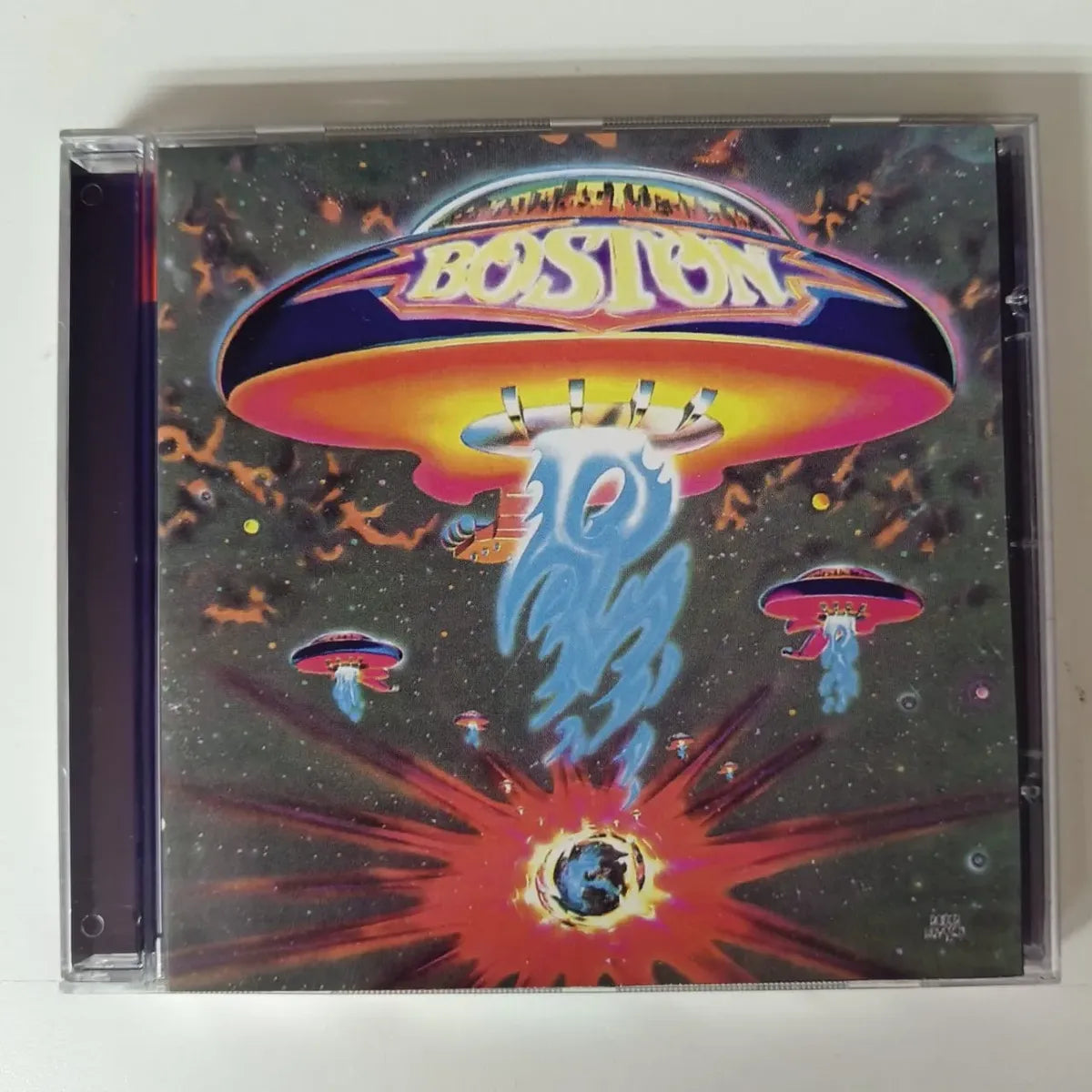Cd Boston - Boston 1976 Hard Rock Clássico Cd Importado