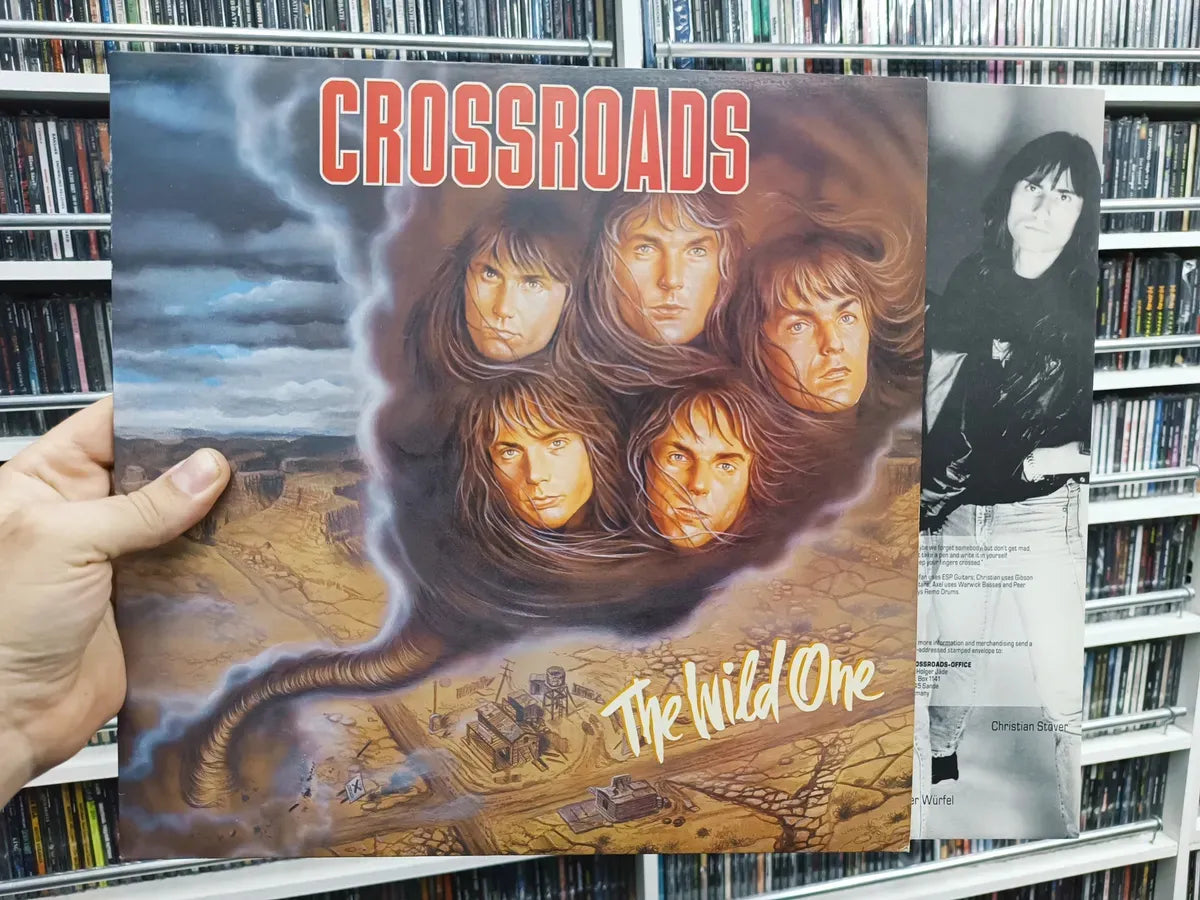 Lp Crossroads - The Wild One * Germany - Heavy Metal - 1991