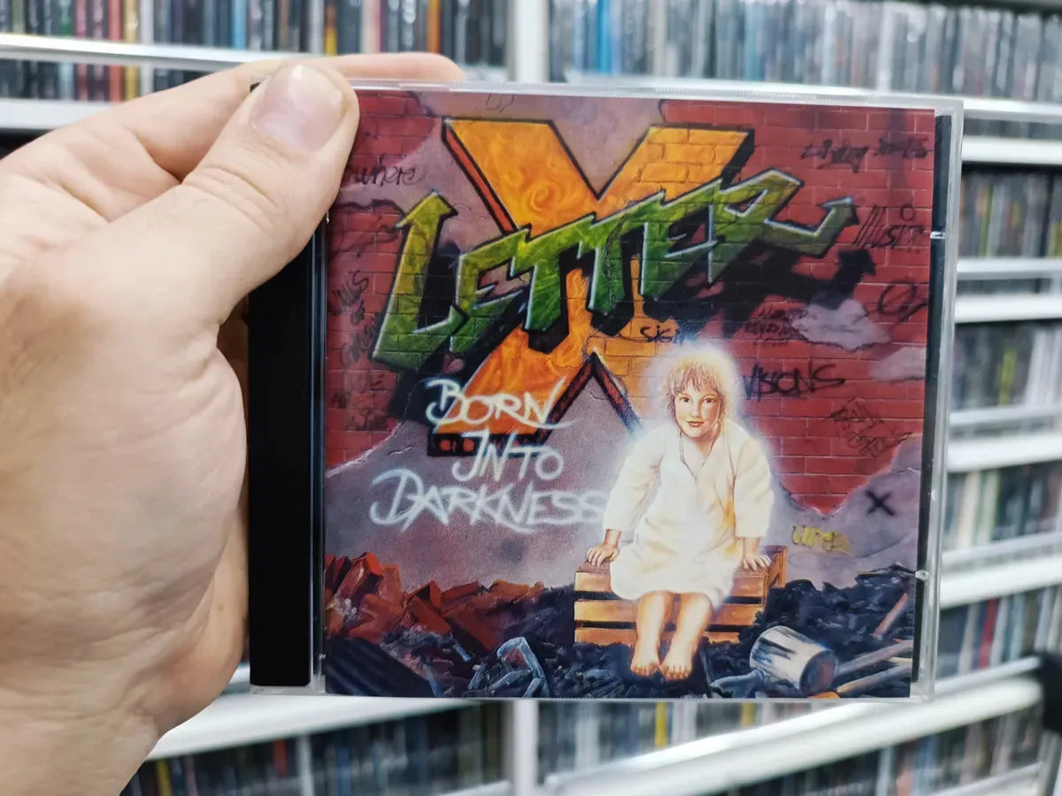Cd Letter X-born Into Darkess *hard Heavy 1992 M.bormann