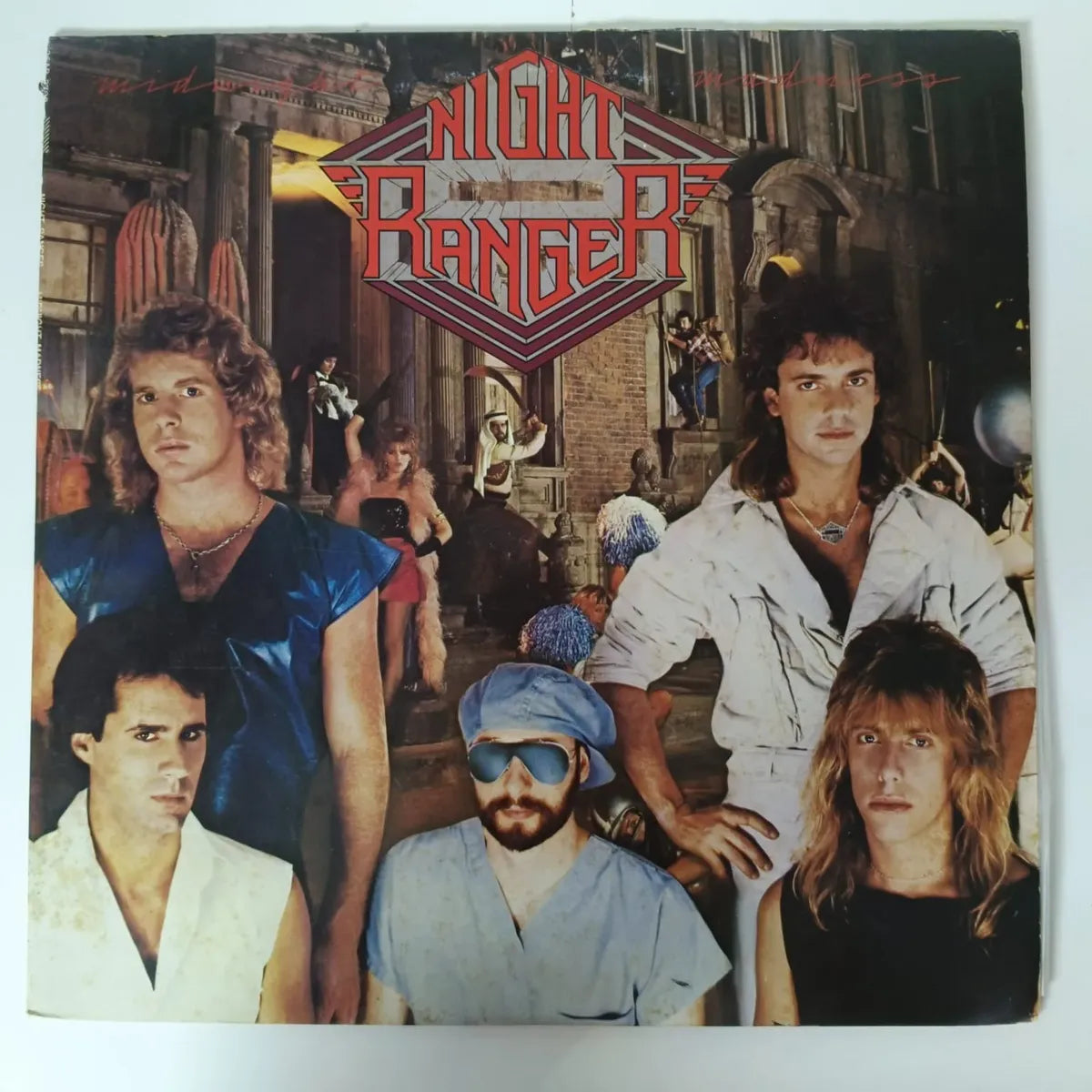 Lp Night Ranger - Midnight Madness Japones 1983 C/book