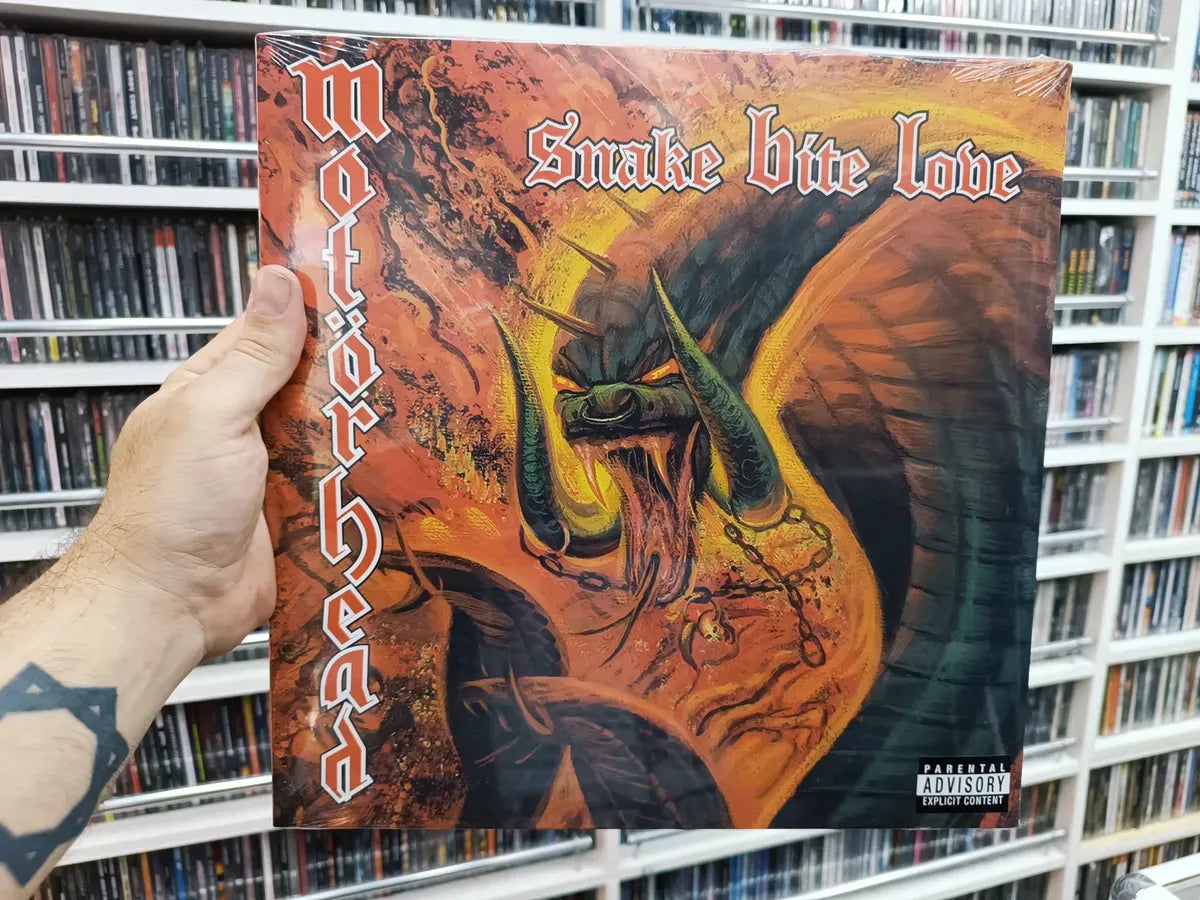 Lp Motorhead - Snake Bite Love * Eu - Classic Heavy - Sealed