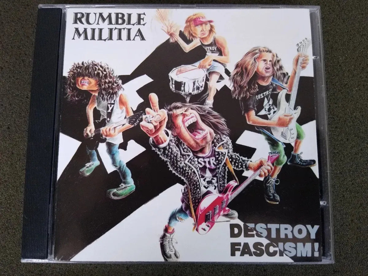 Cd - Rumble Militia - Destroy Fascism * Imp - Thrash/punk