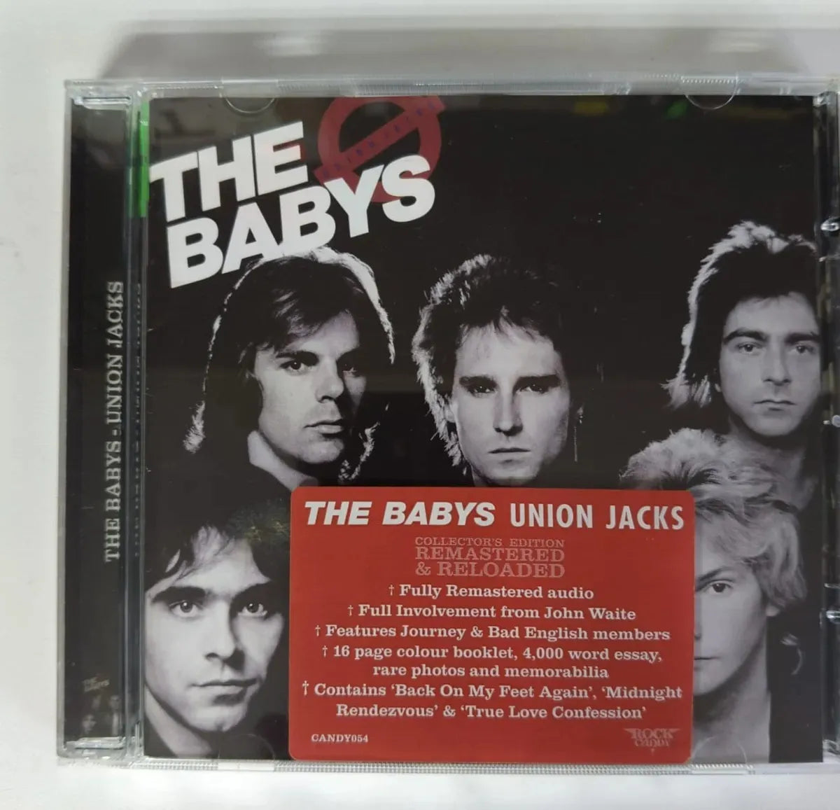 Cd The Babys- Union Jacks * Asia Bad English Hard Rock Aor