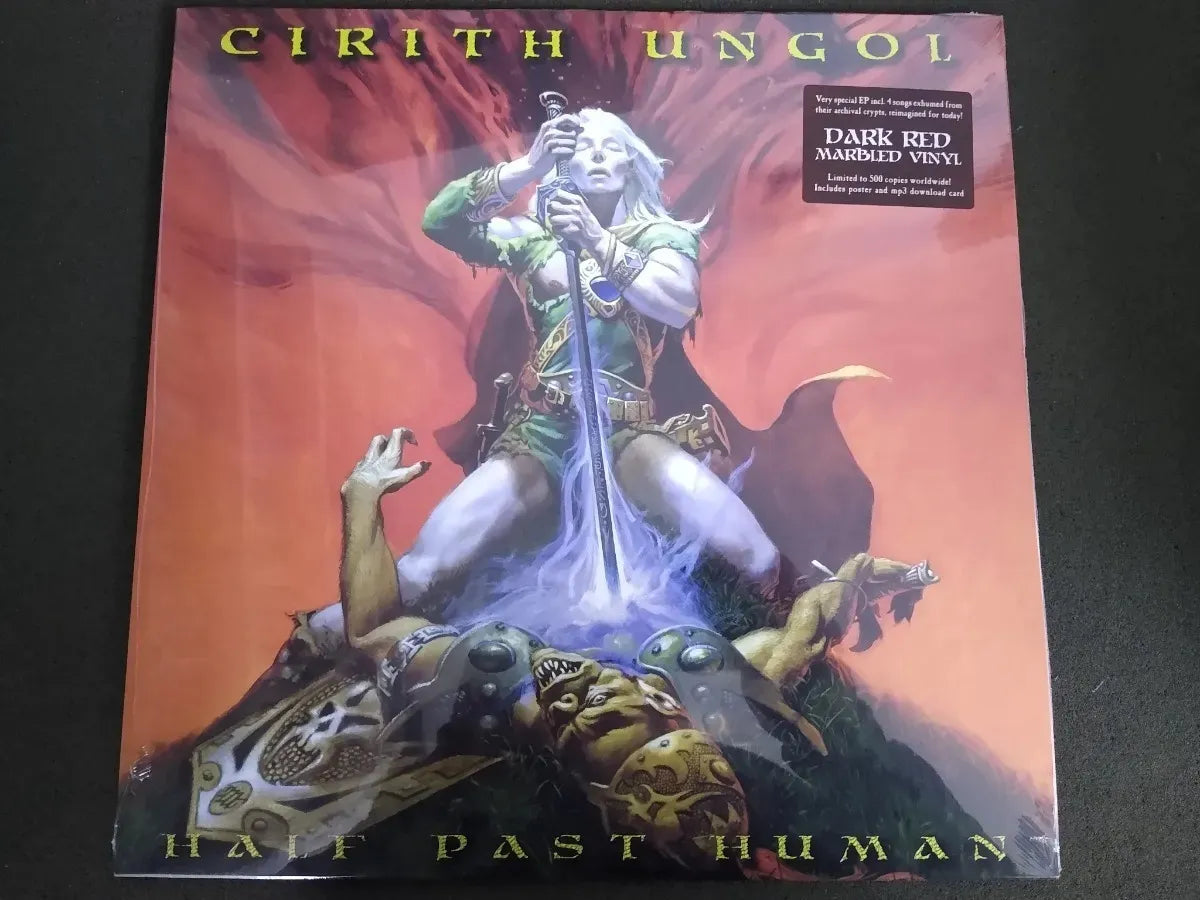 Lp - Cirith Ungol - Half Past Human * Us - Ltd Dark Red