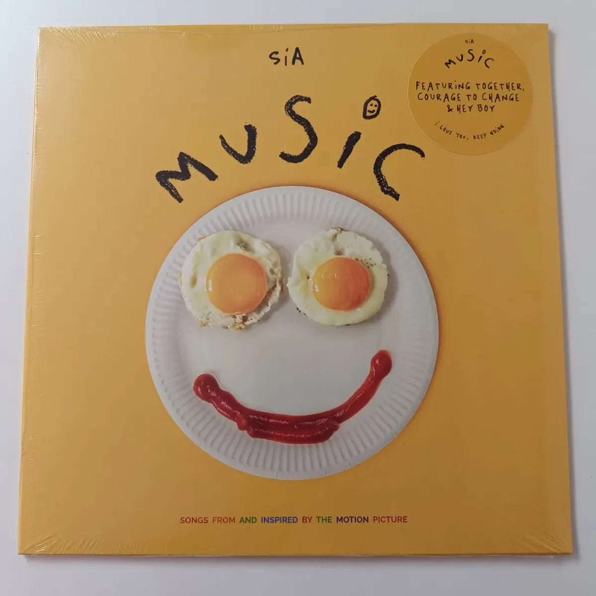 Lp Sia - Music Songd From The Motion Picture Selado 2021 Imp