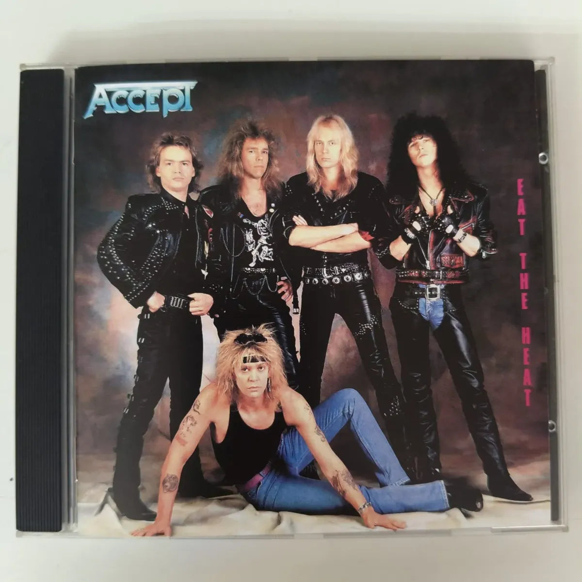 Cd Accept- Eat The Heat 1989 David Reece Bangalore Choir Imp