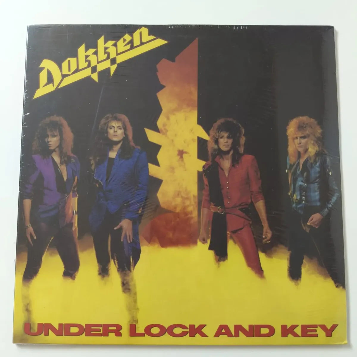 Lp Dokken - Under Lock And Key Selado 2023 Importado