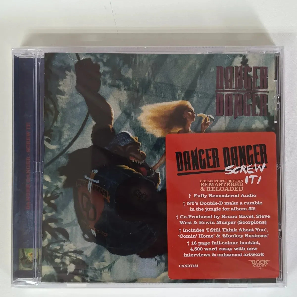 Cd Danger Danger-screw It! *remaster Com Bonus T.poley
