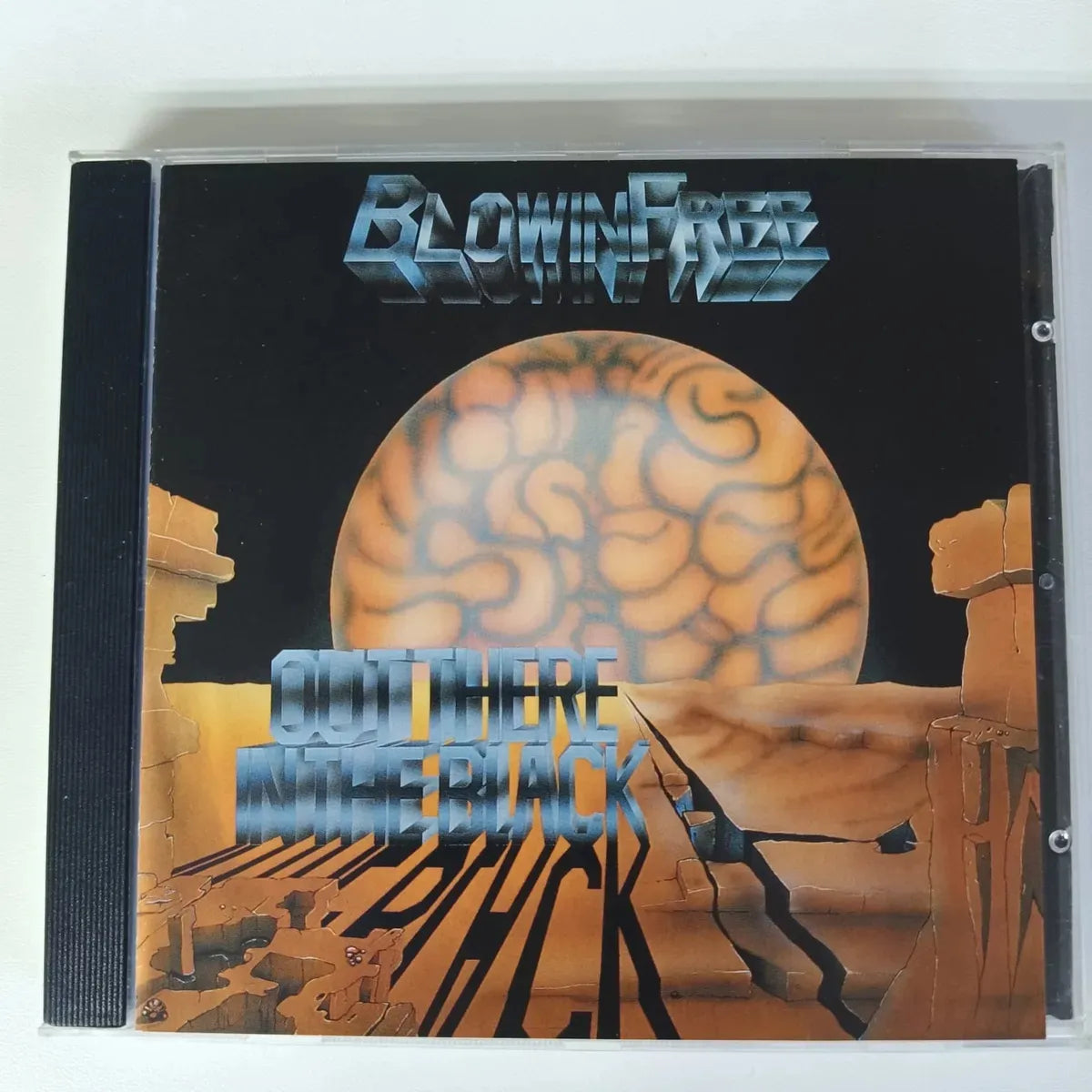 Cd Blowin Free - Out There In The Black Heavy Metal 1985 Imp