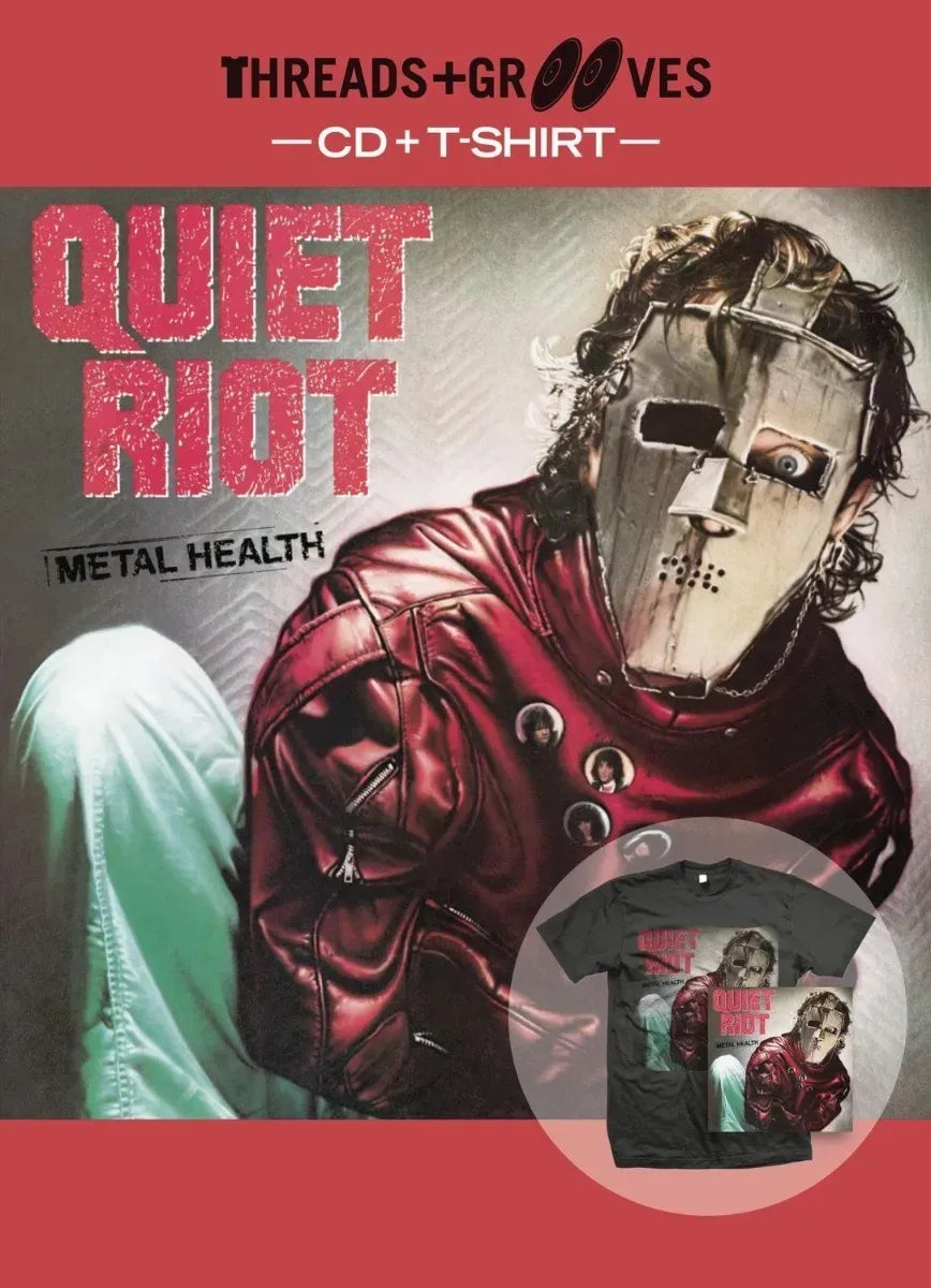 Cd Quiet Riot - Metal Health (cd + T-shirt) Large / Set Imp