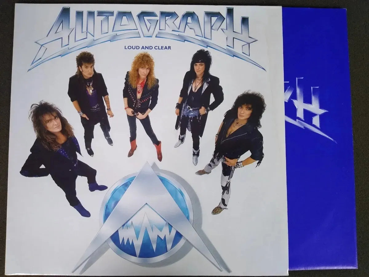 Lp - Autograph - Loud And Clear * Germany - Hard Rock 1987