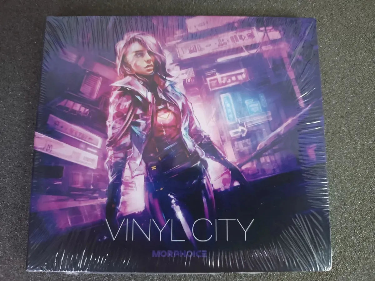 Cd - Morphoice - Vinyl City * Uk - Synth-pop - Digipak 2021