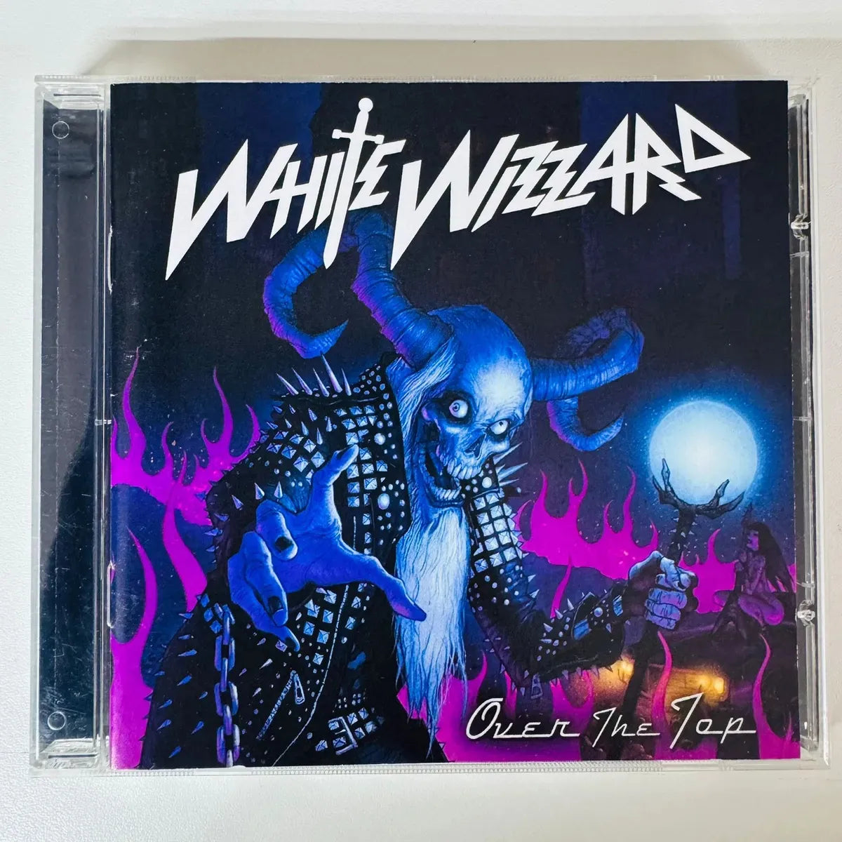 Cd White Wizzard - Over The Lap [heavy Metal Importado]