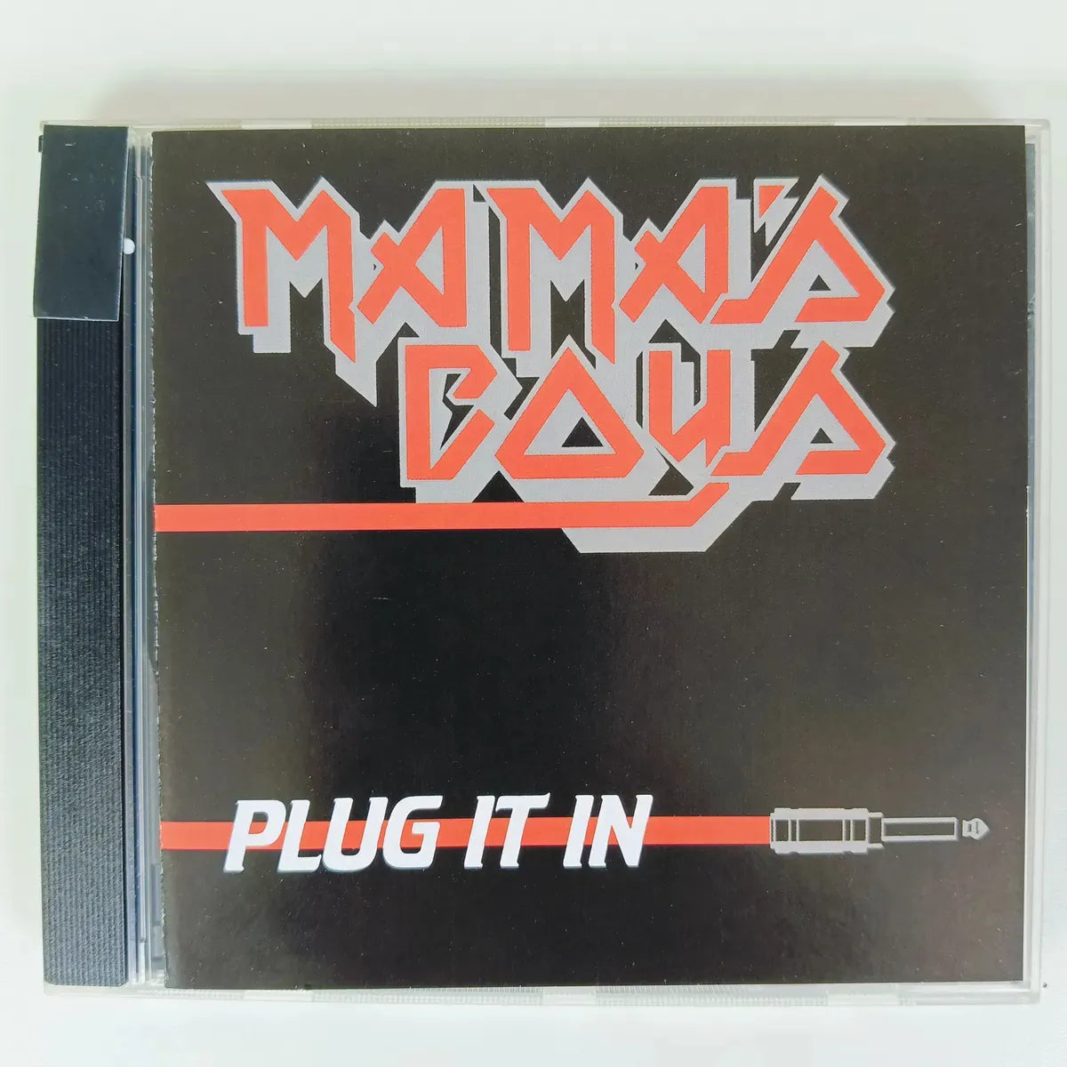 Cd Mamas Boys -plug It In (1982) Trio Mcmanus Brothers Imp