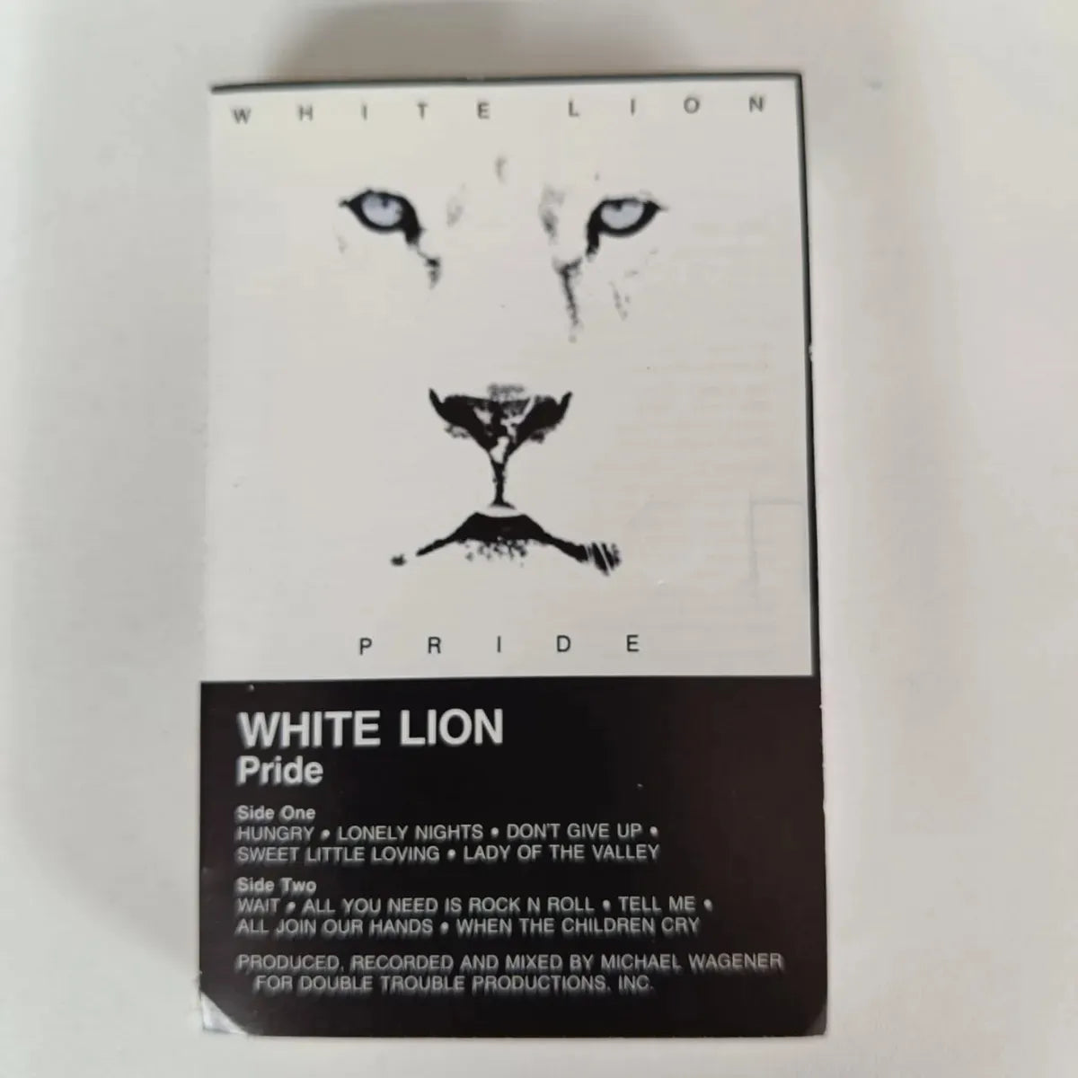K7 Cassete -white Lion -pride *hard Rock 1987 De Época Impor