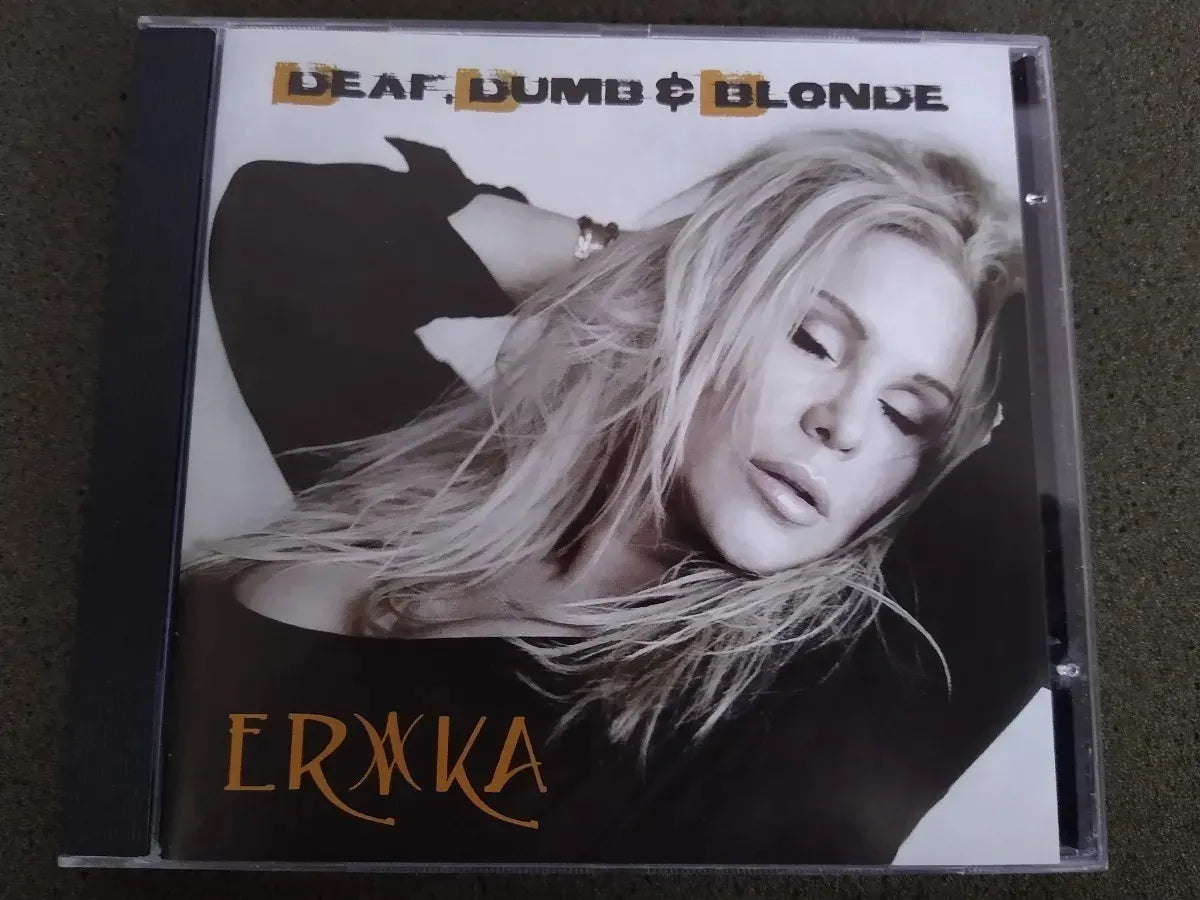 Cd - Erika  Deaf Dumb & Blonde * Imp - Hard Rock - 2016