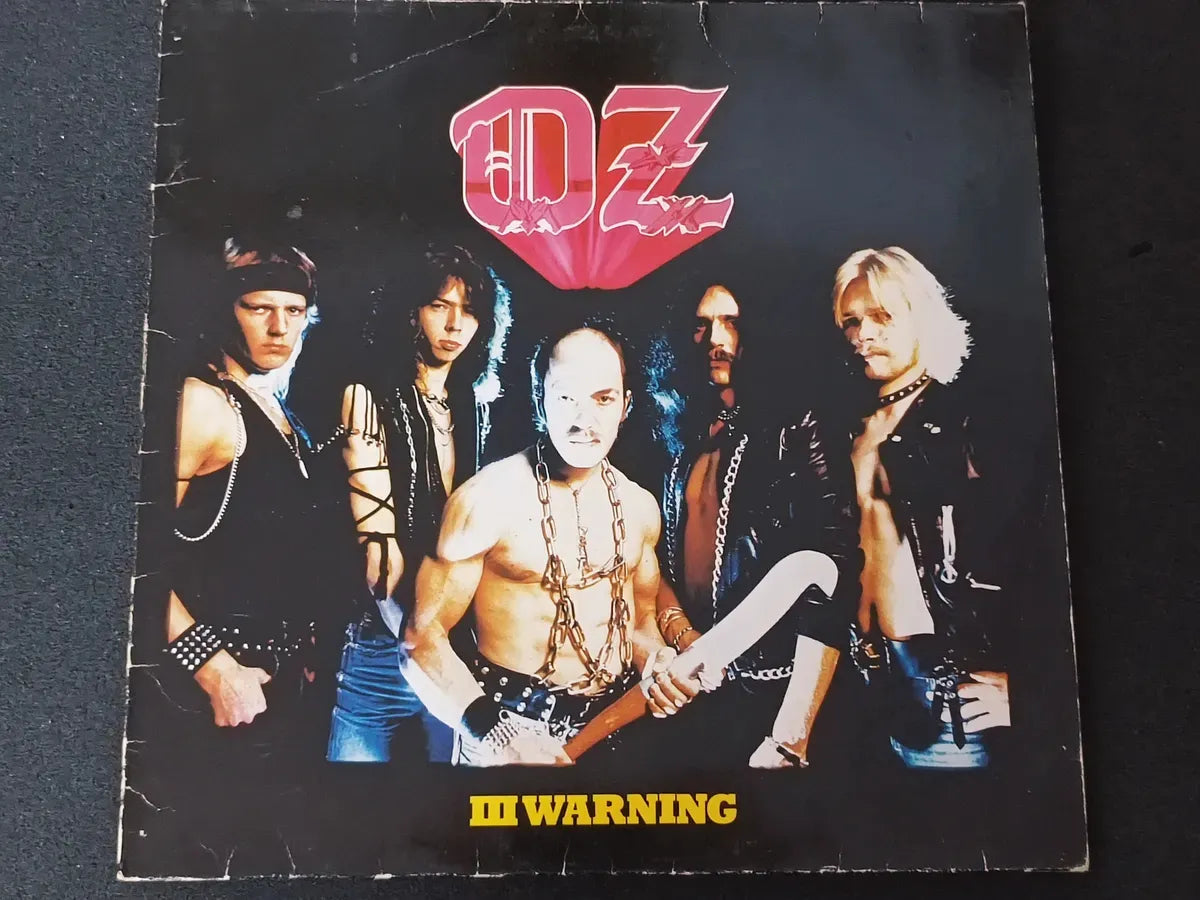 Lp Oz - Iii Warning * Uk - Heavy Metal - 1984 - De Epoca