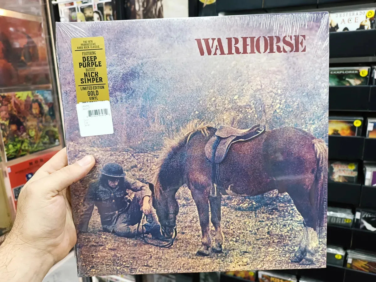 Lp Warhorse - Warhorse * Us - Hardão - Ltd Gold Vinyl Sealed
