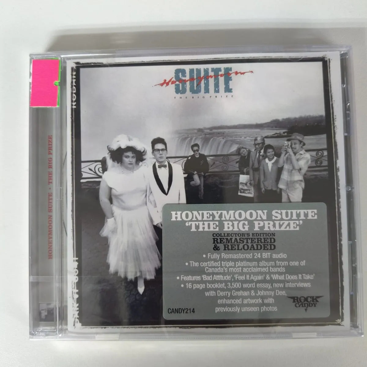 Cd Honeymoon Suite - The Big Prize Rock Candy Remaster Aor