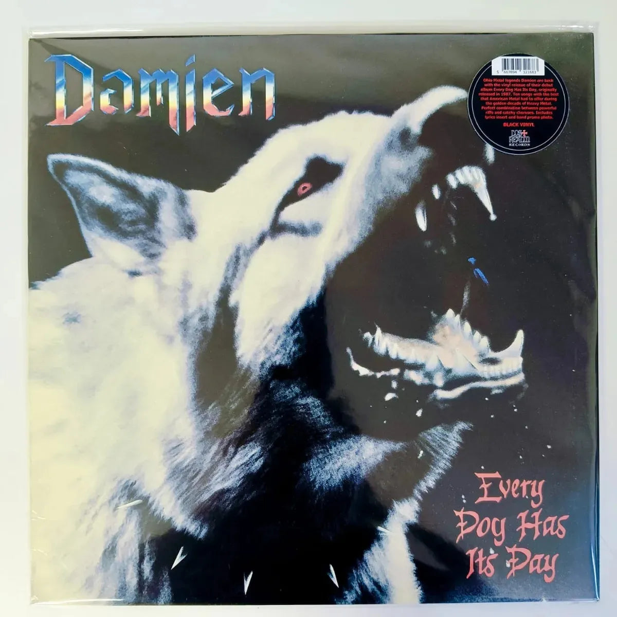 Lp Damien-every Dog Has Its Day *heavy Metal Metal Church