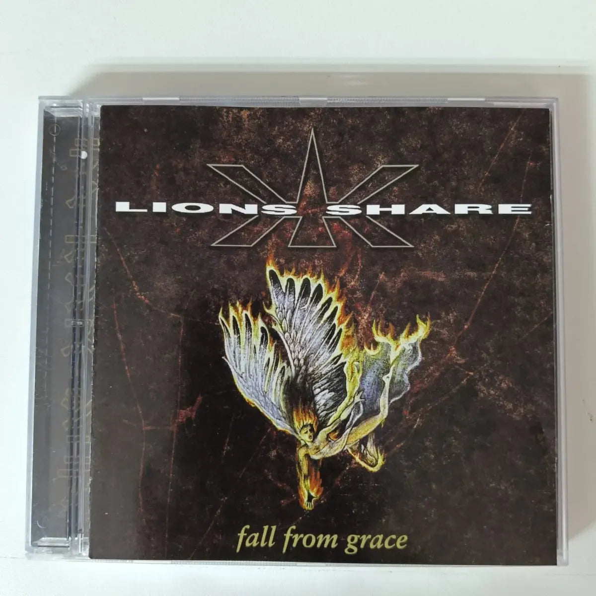 Cd Lions Share - Fall From Grace 1999 Heavy Metal Cd Europeu