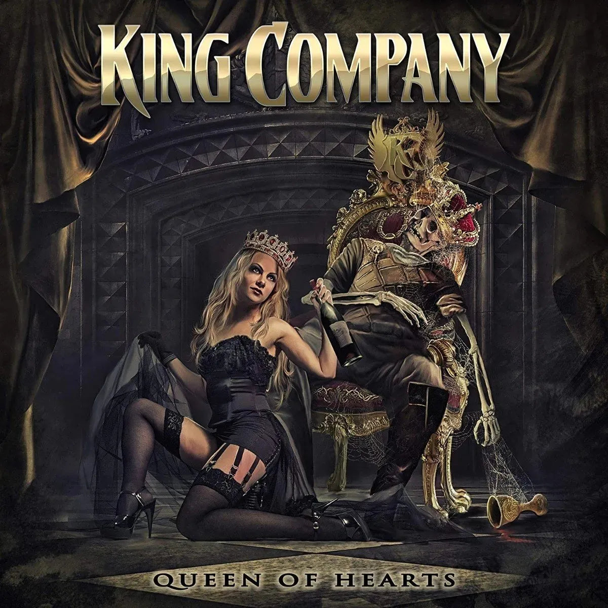 Cd King Company-queen Of Hearts *hard Rock 2018